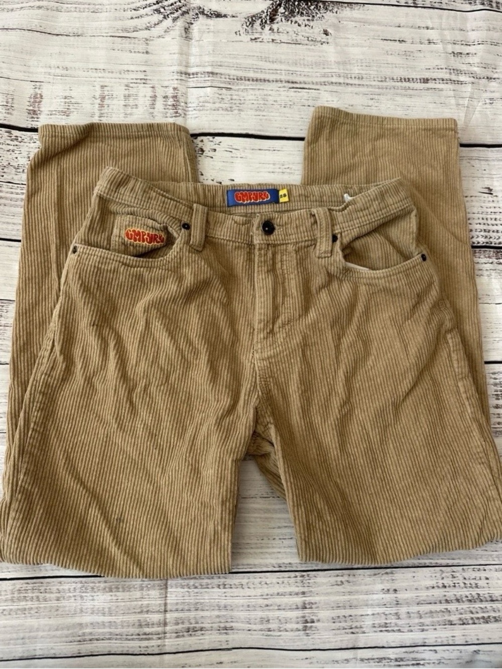 Empyre Kids Corduroy Pants in Tan
